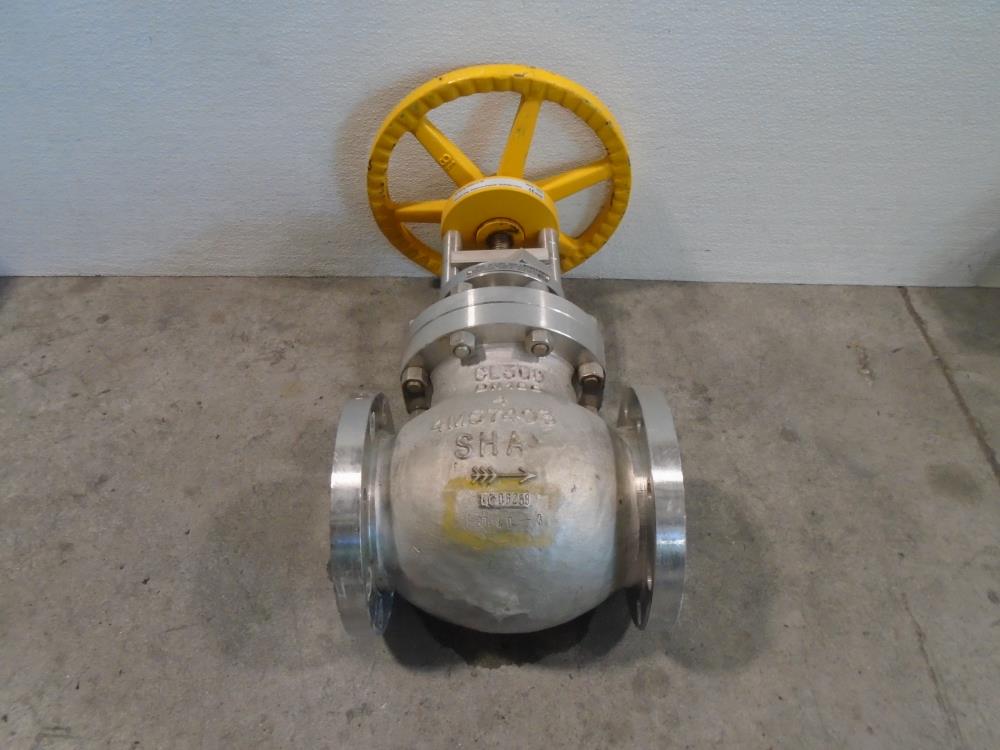 Shaw 4" 300# CF8M Globe Valve M5640